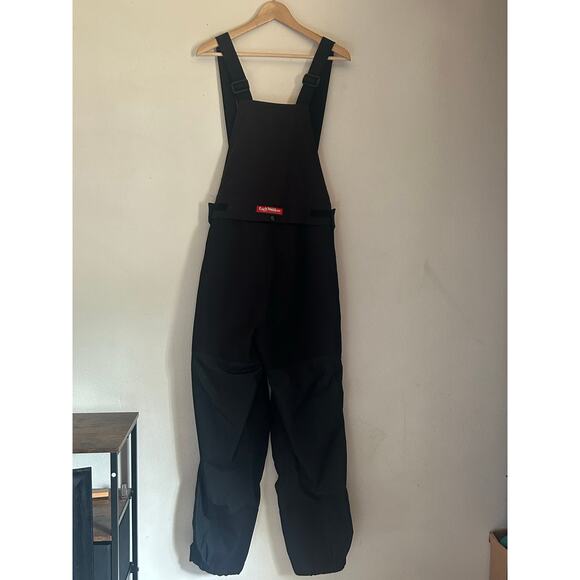 Vintage early winters performance outfitters size medium men's snowsuit black - Picture 1 of 16